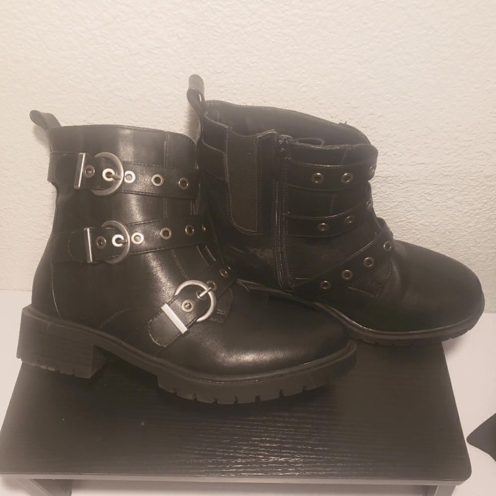 Torrid Triple Eyelet Black Boot
